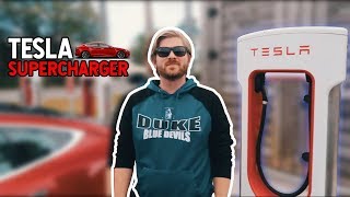 How To Use a Tesla Superchargers Newbie Guide [upl. by Tnerb]