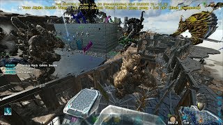 Ark Official PVP Griefing YSS 3 TPs amp Defense META Scorched 9 [upl. by Gallenz]