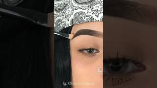 TUTORIAL PARA CEJAS PERFECTAS paso a paso [upl. by Oynotna392]