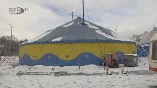 Zirkus im Schnee  Die Herausforderungen des Winters  RFH aktuell [upl. by Akerdal906]