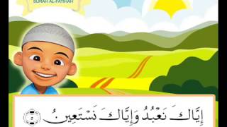 Surah Al Fatihah Untuk Kanak kanak Versi Upin dan Ipin Low [upl. by Amikat]