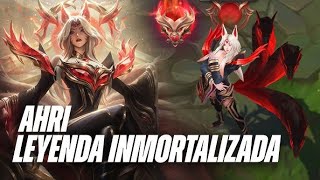 League of Legends Immortalized Ahri gameplay Part 1 [upl. by Ittak937]