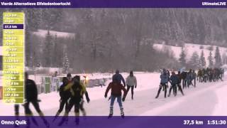 200km schaatsen op de Weissensee Skate4Air 2014 [upl. by Elleinet]