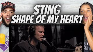 INCREDIBLE FIRST TIME HEARING Sting  Shape of My Heart REACTION [upl. by Aecila732]