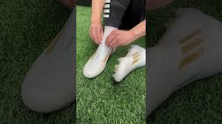 Adidas F50 Elite laceless FG Day Spark soccercleats soccer footballboots yamal [upl. by Ylicec]