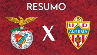 ResumoHighlights  SL Benfica3 X UD Almería1  Todos os golosAll goals [upl. by Silvia891]