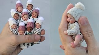 Silicone Baby Dolls  Crafting HyperRealistic Miniatures [upl. by Mundy]