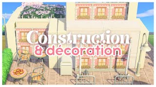 🎀 CONSTRUCTION bâtiment 20 et DÉCORATION  Thème urbain rose  Animal Crossing New Horizons [upl. by Aiuqcaj]