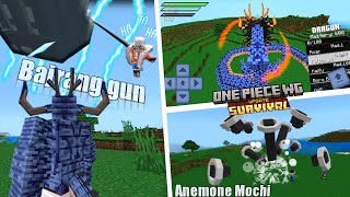 This One Piece Addon Is INSANE  One Piece WG V55 AddonMods For Minecraft PE 12130 [upl. by Notna]