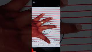 How to draw a 3D circle 3dart 3d 3ddrawing foryou drawing howtodraw easydrawing shortfeed [upl. by Josy]