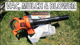 Black amp Decker Blower  Vac  Mulch [upl. by Yug680]