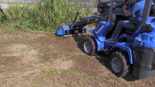 Flail Mower attachment for mini loaders MultiOne [upl. by Retsae]