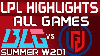 BLG vs LGD Highlights ALL GAMES LPL Summer 2024 Bilibili Gaming vs LGD Gaming by Onivia [upl. by Zile506]