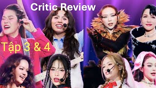 Chị Đẹp Đạp Gió 2024 Tập 3 amp 4 Reaction  Sisters Who Make Waves 2024 Critic Review Reality Gameshow [upl. by Adnamahs]