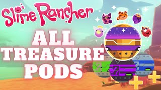 Slime Rancher  All Treasure Pods Locations 2021 [upl. by Mcquade]