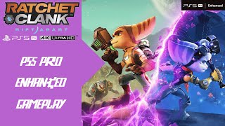 RATCHET amp CLANK RIFT APART PS5 Pro Enhanced Gameplay [upl. by Allisirp152]