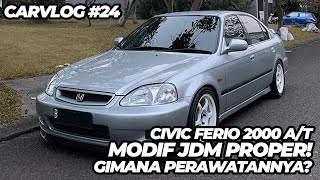 CARVLOG 24  Cerita amp Review Singkat Honda Civic Ferio Facelift  CarvlogIndonesia [upl. by Friedman]