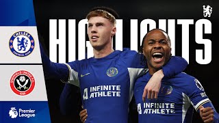 Chelsea 20 Sheffield Utd  HIGHLIGHTS  Premier League 202324 [upl. by Myrt]