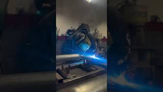 Fabricating Shortline Pipes welder fabshop fabrication welding [upl. by Haslam666]