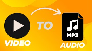 How to convert Video to MP3  video ko audio kaise banaye Easy  convert mp4 to mp3 For PC Tutorial [upl. by Ybok958]