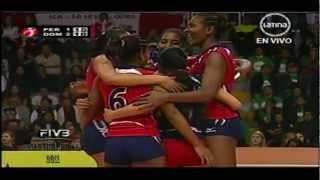 Peru x Dominicana 4set Final FIVB Womens Junior 2011 [upl. by Morehouse]