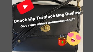 Coach Kip Turnlock Crossbody Bag Review Should you buy a Coach Bag [upl. by Isbella]