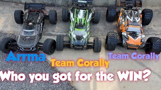 Team Corally Muraco vs Kronos XTR vs Arrma Talion EXB  WHO YOU GOT [upl. by Kurman386]