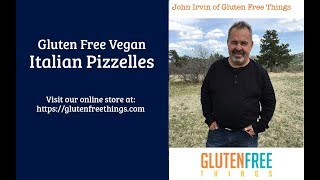 Gluten Free Vegan Pizzelle Cookies Recipe by John Irvin of Gluten Free Things [upl. by Aisenat311]