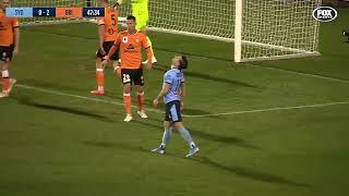 FFA Cup 2019 Round of 32 Match Highlights Sydney FC v Brisbane Roar [upl. by Naimad]