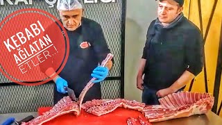 KEBABI AĞLATAN PAMUK GİBİ ET YİYECEKSİN  LOKUM KÜŞLEME PİRZOLA [upl. by Vladimir871]