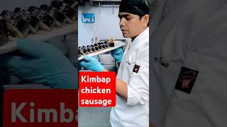 Korean Kimbap with Chicken Sausage  A Fun Cooking Adventure [upl. by Terzas638]