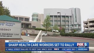 Sharp HealthCare workers set to protest [upl. by Hammel230]