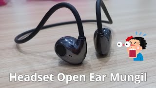 Review headset untuk olahraga  Headset Open Ear nakamichi OPSP801 [upl. by Ahsotan]