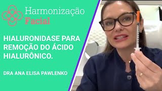 HIALURONIDASE para remoção do ÁCIDO HIALURÔNICO [upl. by Kelley]