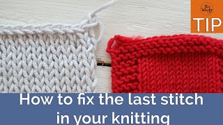 How to Bind Off Stitches  Basic Knitting Techniques [upl. by Maribeth]