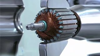 Amazing Automatic Producton Motor Rotor Automatic Manufacturing Process Motor Stator Factory [upl. by Anik311]