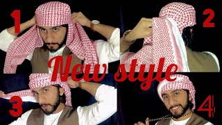 Enjoy This SheMagh Tutorial  How to Tie Easy Headscarf Tutorial  Majid shah Tutorials 2020 [upl. by Ransell22]