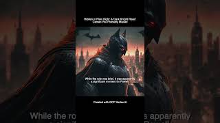 Hidden in Plain Sight A Dark Knight Rises Cameo You Probably Missed shorts news movie [upl. by Onimixam]