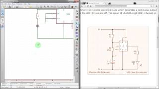 KiCad 30  Schematic Creation with EEschema  Getting To Blinky KiCad Tutorial  Part 3 [upl. by Sandi152]