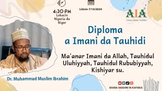 Maanar Imani da Allah Tauhidul Uluhiyyah Tauhidul Rububiyyah Kishiyar su [upl. by Hsan218]