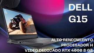 Dn Soluciones Dell G15 I7 13va generación Video dedicado RTX 4060 8 Gb Ideal Para Arquitectura [upl. by Baumbaugh]