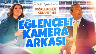 Ali Koç ile Doğruluk mu Cesaret mi  Kamera Arkası  Şelale Kadak [upl. by Nilra469]