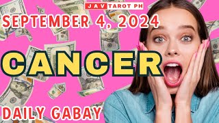 CANCER September 4 2024 DAILY Gabay Tarot Reading [upl. by Rabah60]