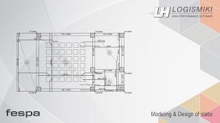 Fespa  Modeling and design of slabs [upl. by Etnoved]