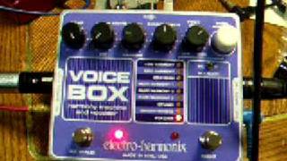 ElectroHarmonix Voice Box 3  Vocoder [upl. by Aneda444]