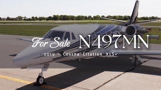 N497MN  2019 Cessna Citation XLS [upl. by Silas]