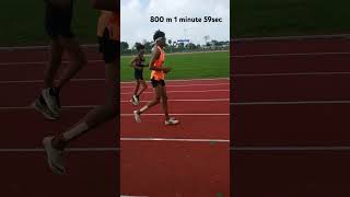 800 m 1 minute 59 sec viralvideo [upl. by Ecirtak]