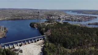 Ville de Shawinigan vue dun drone [upl. by Arriaes]