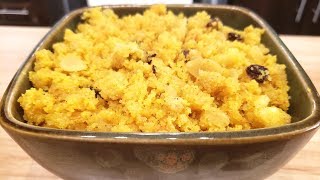 Sooji Halwa Halwa Greau  Lailas Home Cooking  Episode 54 [upl. by Kirstyn710]