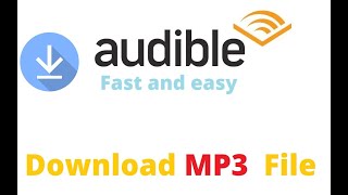 How to download and convert audible books to MP3 2021 New Way Easiest ever [upl. by Amluz]